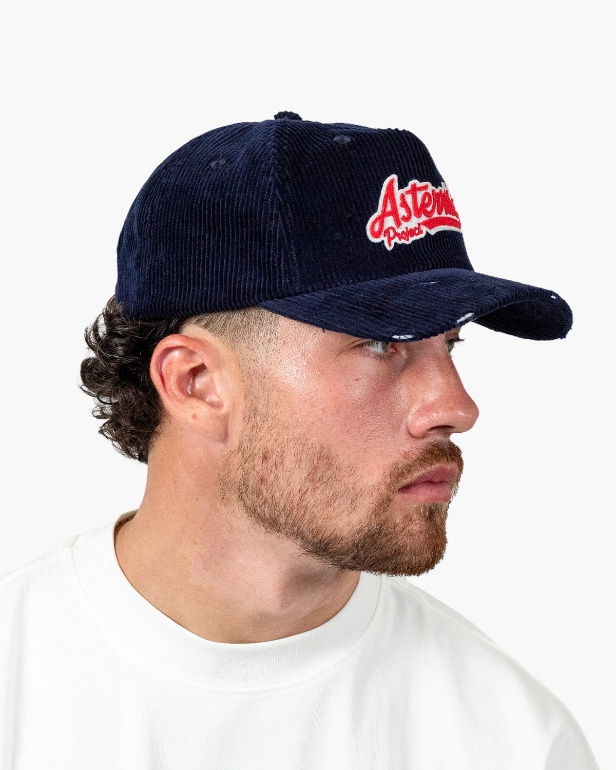 Corduroy Cap (Navy)