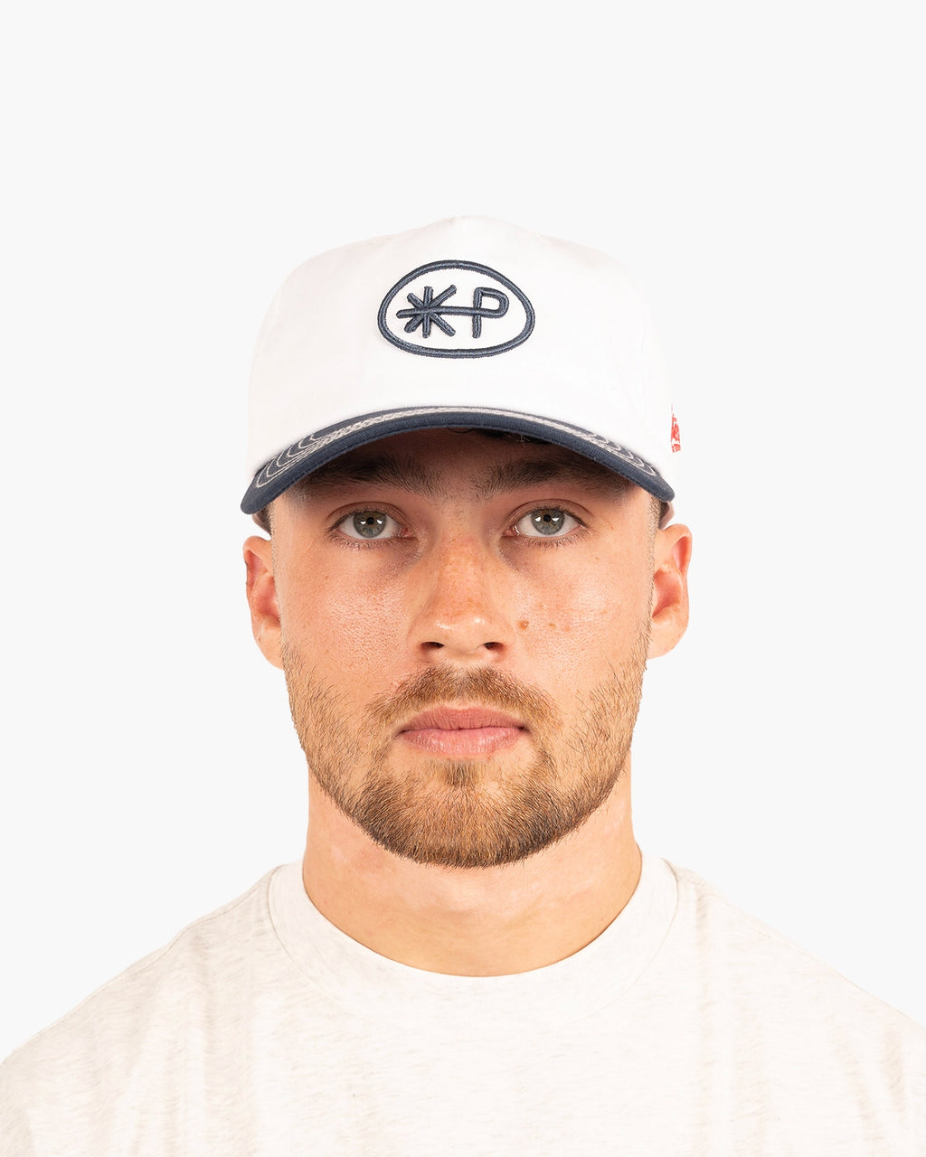 Everyday Cap (White/Navy)