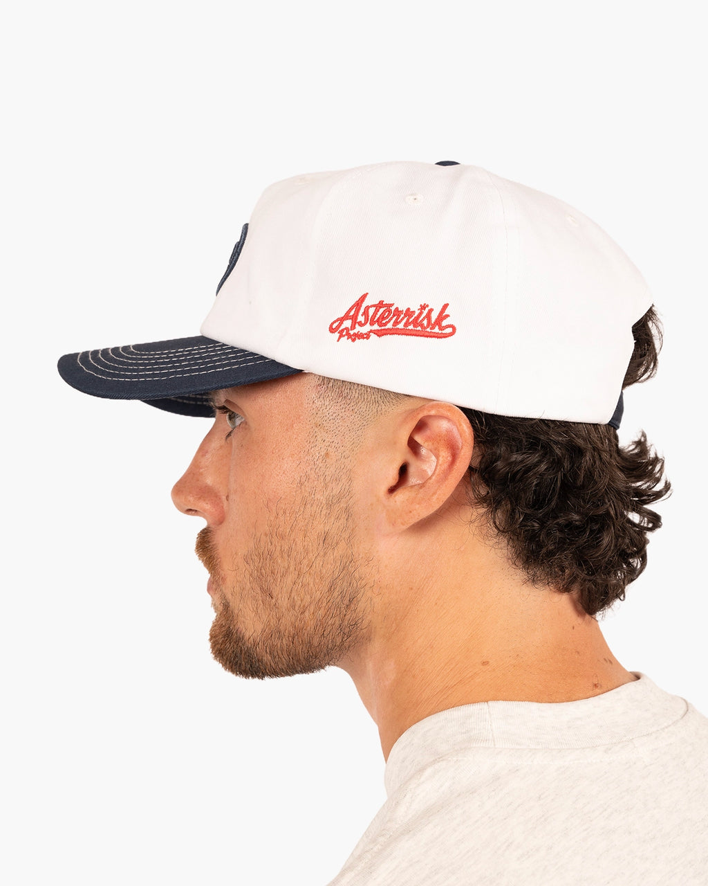Everyday Cap (White/Navy)