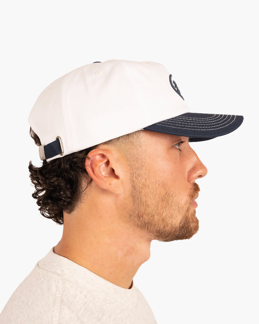 Everyday Cap (White/Navy)