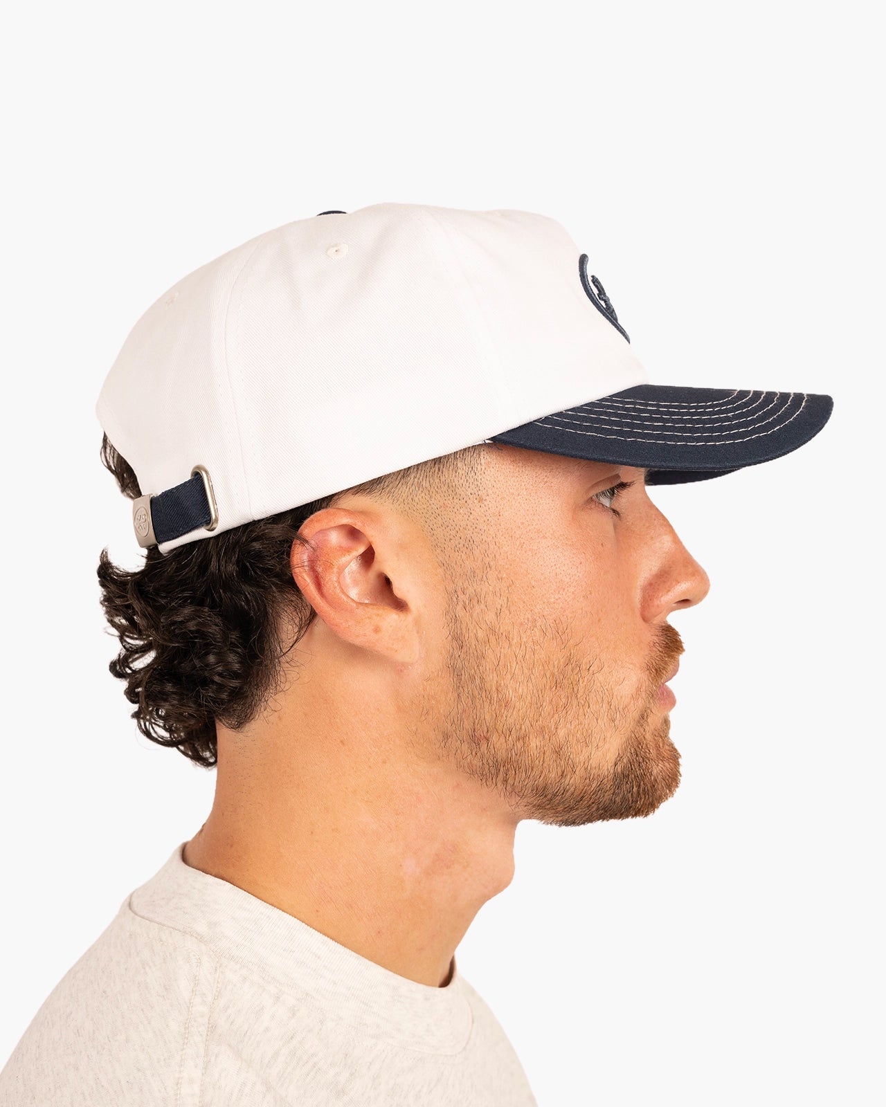 Everyday Cap (White/Navy)